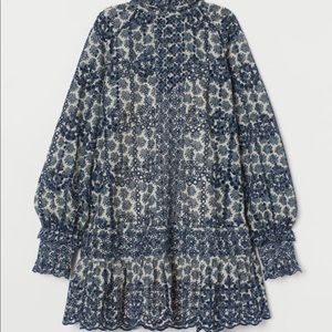 H&M sabyasachi size medium eyelet dress